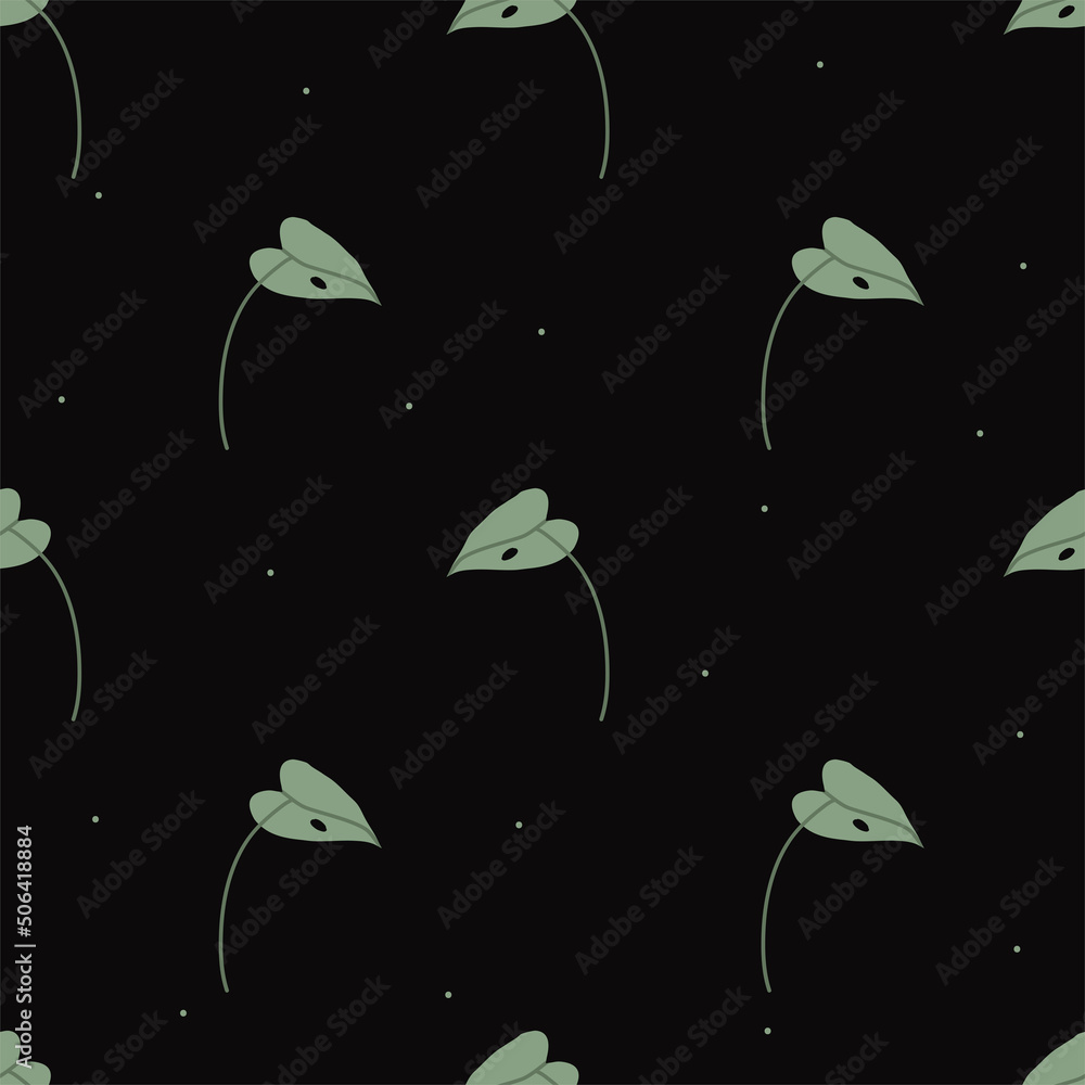 Vector flat hand drawn seamless pattern Vector flat hand drawn seamless pattern