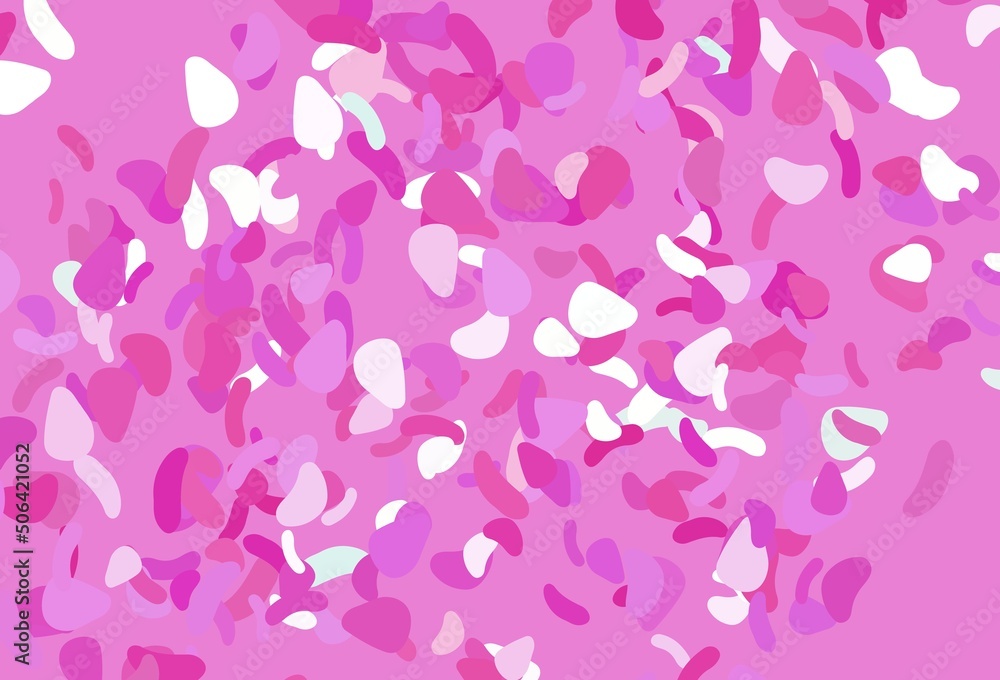 Light pink vector backdrop with abstract shapes. Light pink vector backdrop with abstract shapes.