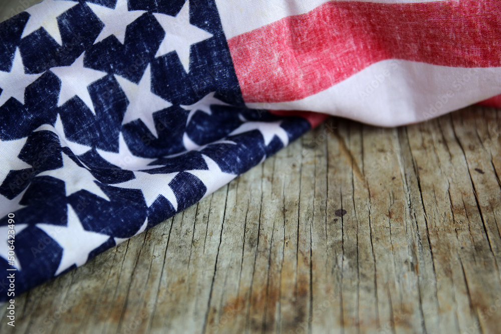 Fototapeta premium United States flag. Independence day. USA celebrate 4th July.
