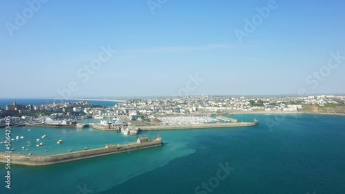 Wallpaper Mural The pier of the French port of Hang Khon in Asia, Laos, Champassak, 4000 islands, Don Det, on a sunny day. Torontodigital.ca