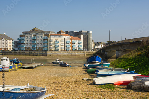 Fotografía River Adur at Shoreham, Sussex, England