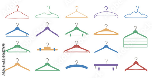 Vector hand drawn flat colorful illustration