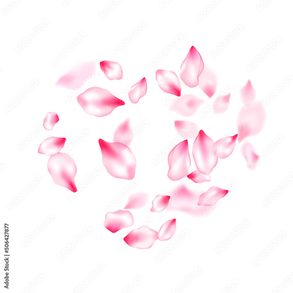 Japanese cherry blossom pink flying petals Japanese cherry blossom pink flying petals