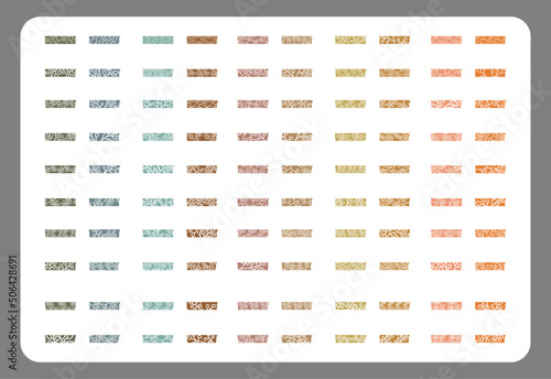 Hand Drawn Washi Tape Set
