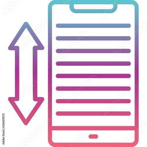 Scrolling Icon 