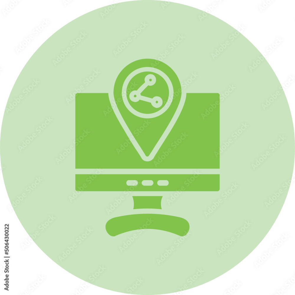 Share Location Icon Share Location Icon