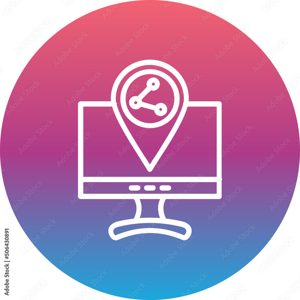 Share Location Icon Share Location Icon