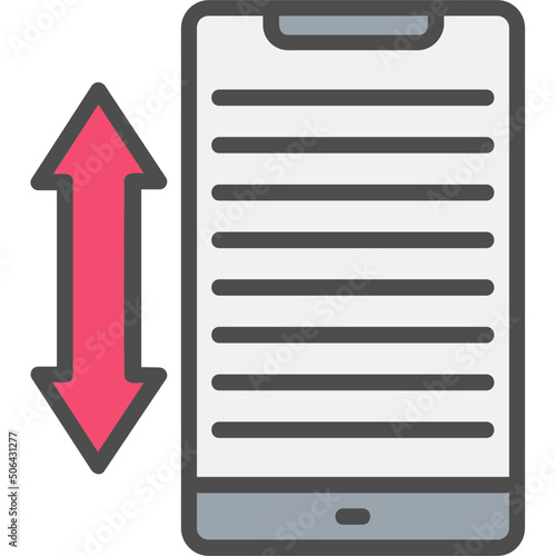 Scrolling Icon 