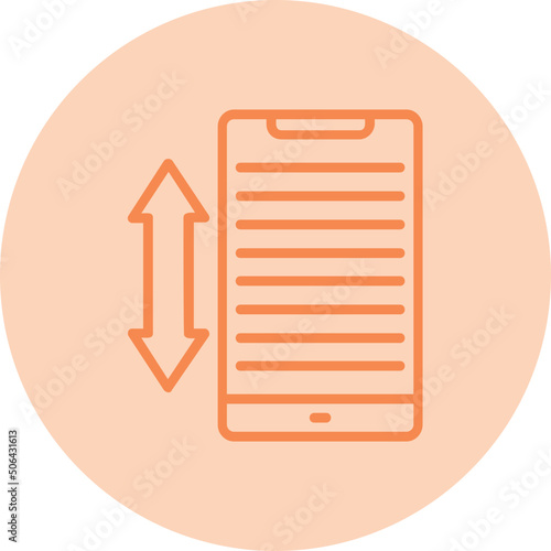 Scrolling Icon 