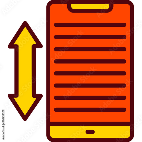 Scrolling Icon 