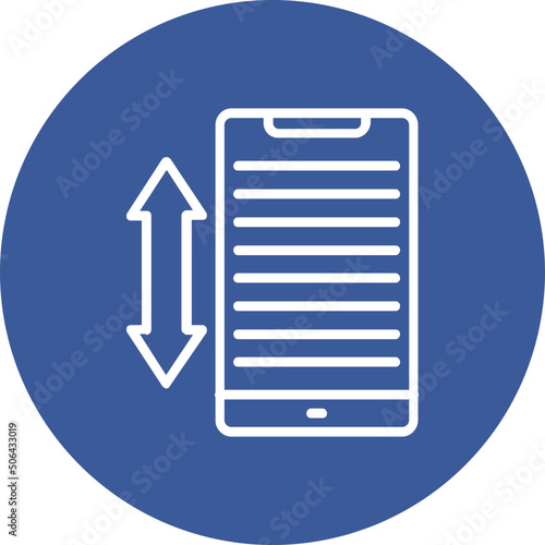 Scrolling Icon 