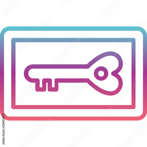 Key Card Icon 