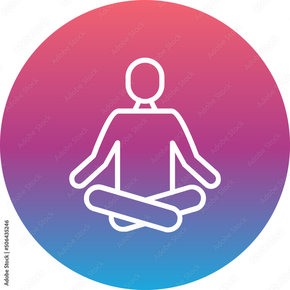 Meditation Icon Meditation Icon