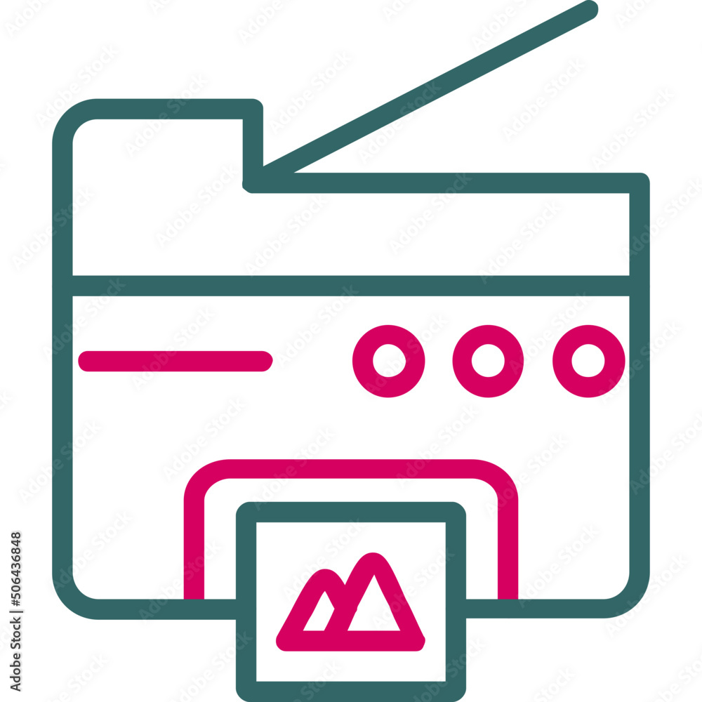 Photocopier Icon Photocopier Icon