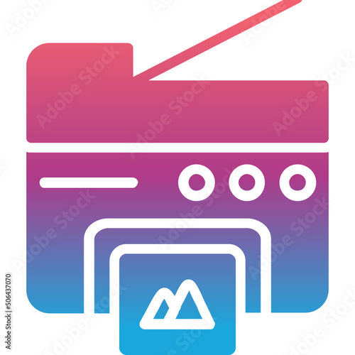 Photocopier  Icon 