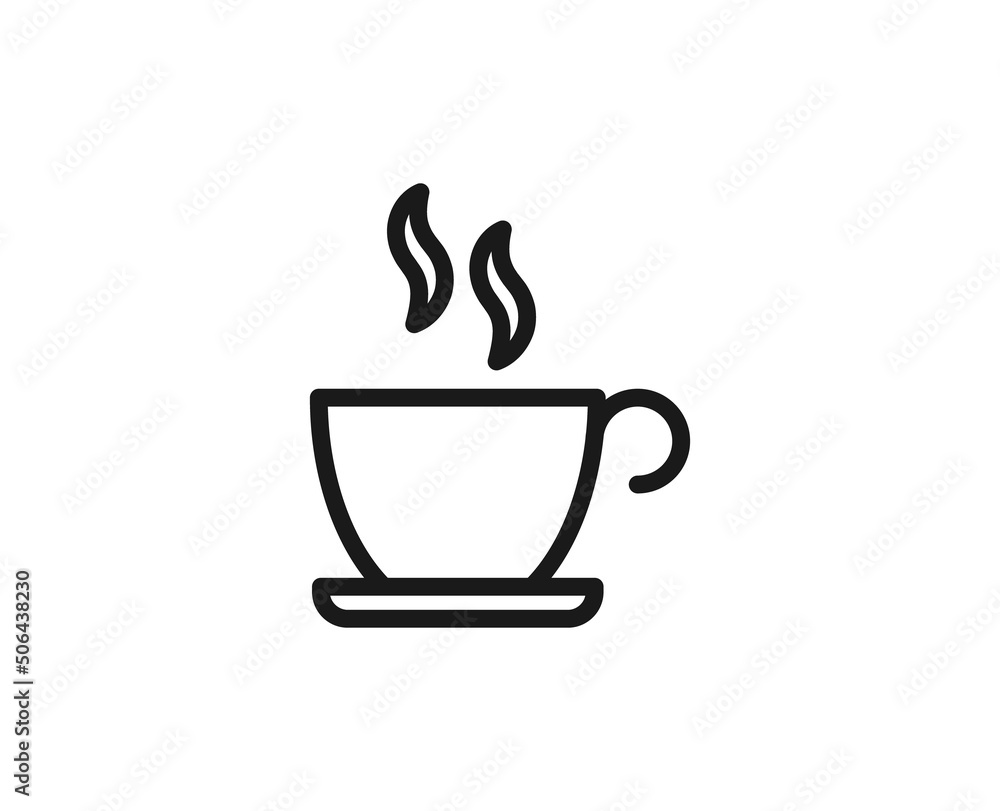 Constraction line icon on white background Constraction line icon on white background