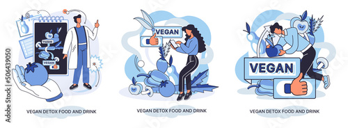 Fitness lifestyle nutrition metaphor. Healthy detox vegan food and drink diet for slimming. Fresh organic vegetable vitamin natural eating, vegetarian healthy antioxidant dieting, wellness nourishment