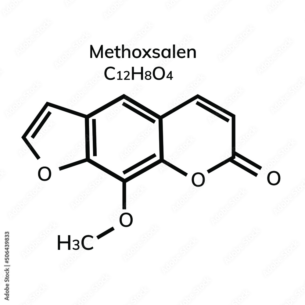 Chemical structural formulas on white background Chemical structural formulas on white background