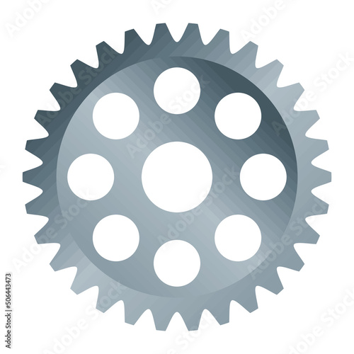 metal gear cog machine