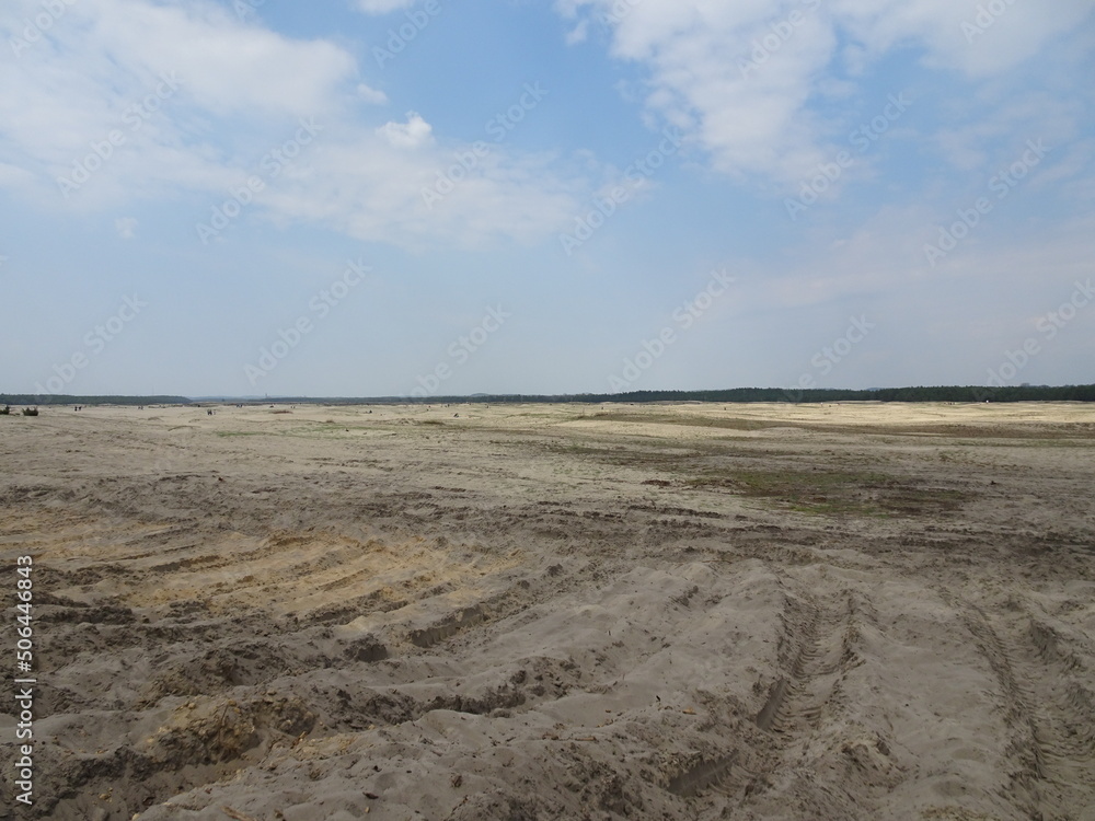 Fototapeta premium Błędów Desert (Pustynia Błędowska) - biggest european desert