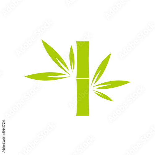 bamboo icon vector illustration sign