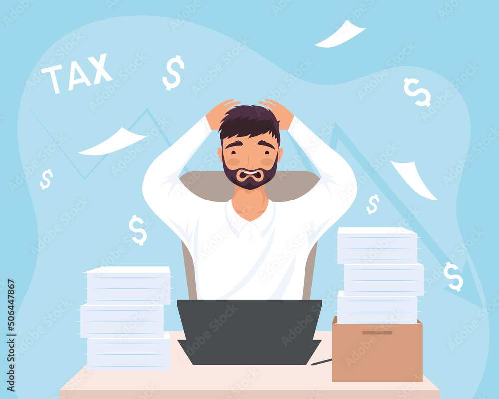 male accountant worker male accountant worker