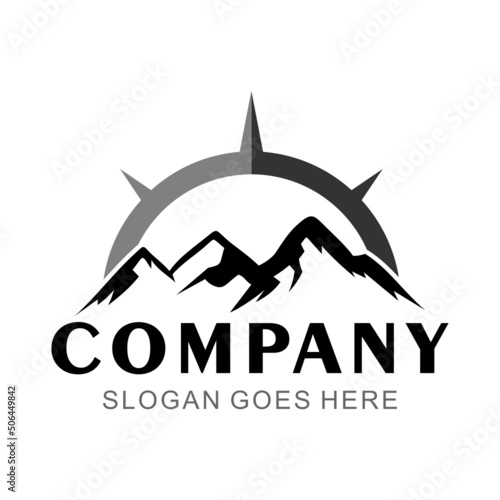 mountain compass logo