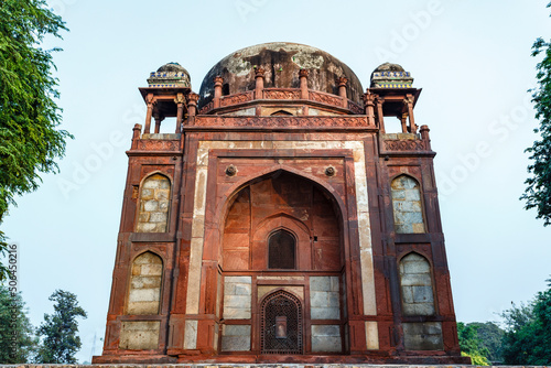 Babur's Tomb at Humayun's Tomb complex in Delhi, India, Asia