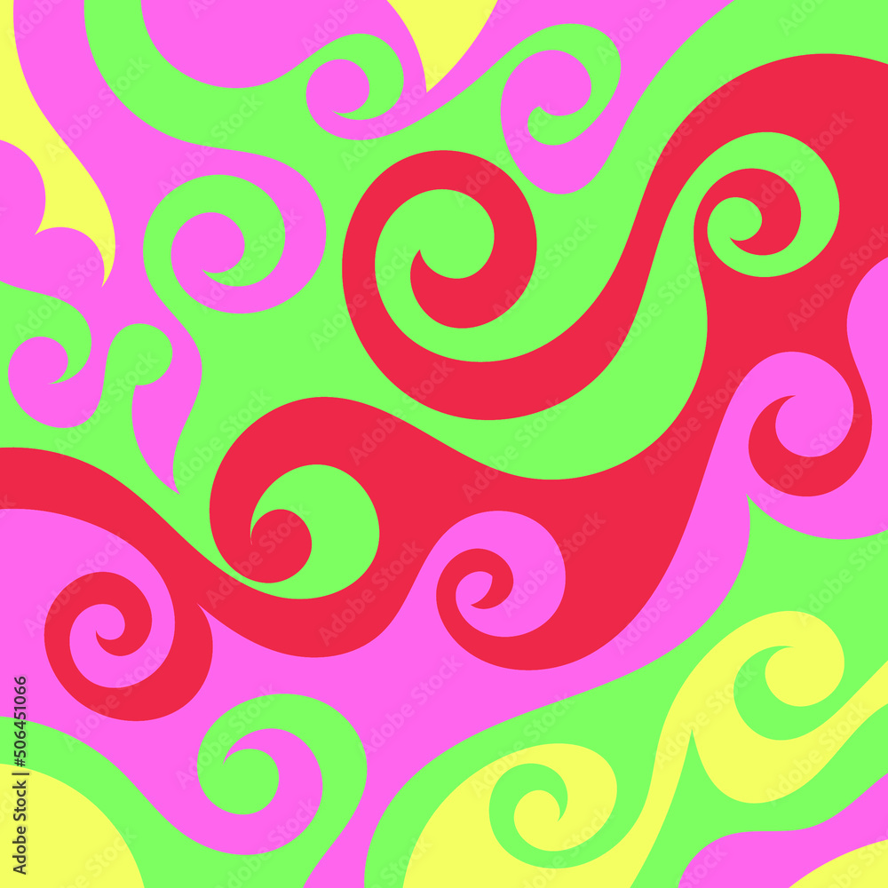 Abstract background presented in traditional batik pattern Abstract background presented in traditional batik pattern