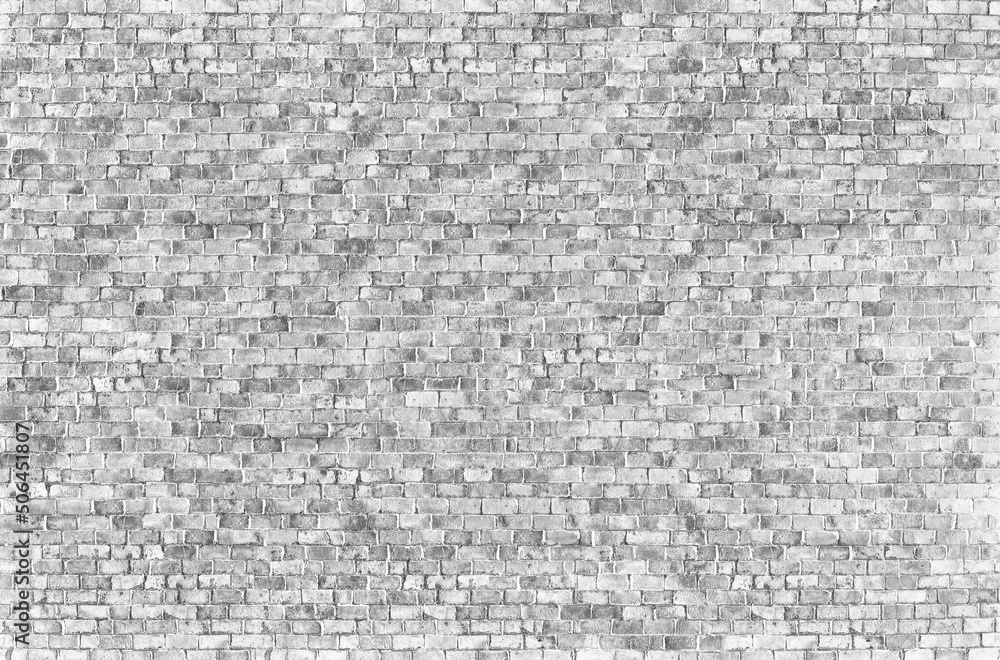White brick wall background or texture White brick wall background or texture