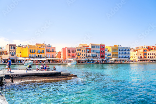 Venezianischer Hafen von Chania, Kreta, Griechenland  © Sina Ettmer