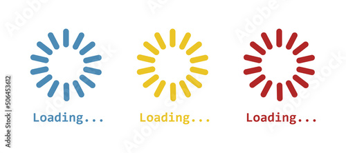 download circle icon, download concept, vector illustration