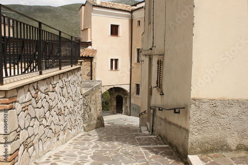 Ancient street in Cocullo, Abruzzo