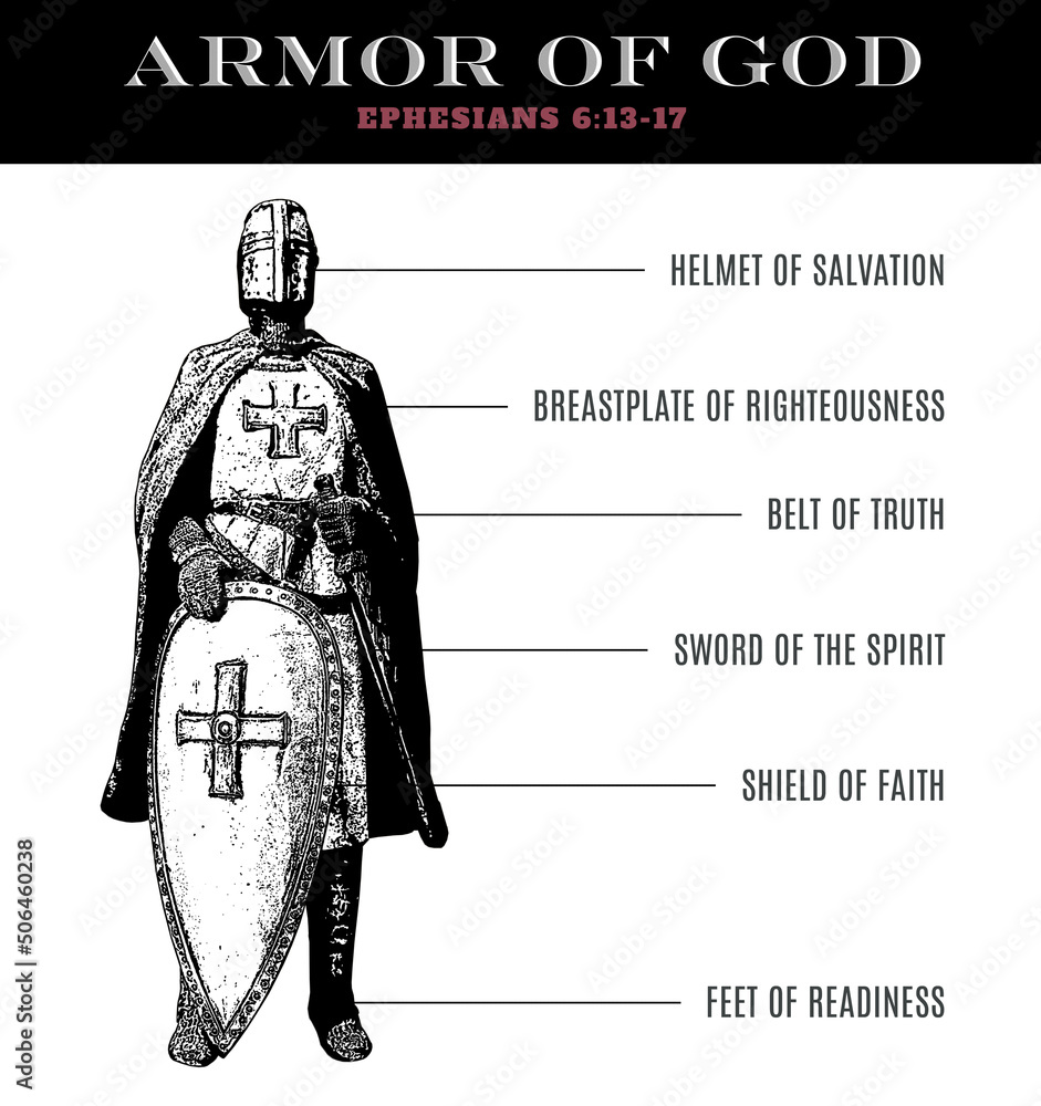 Full Armor Of God Stock Illustration Adobe Stock full-armor-of-god-stock-illustration-adobe-stock