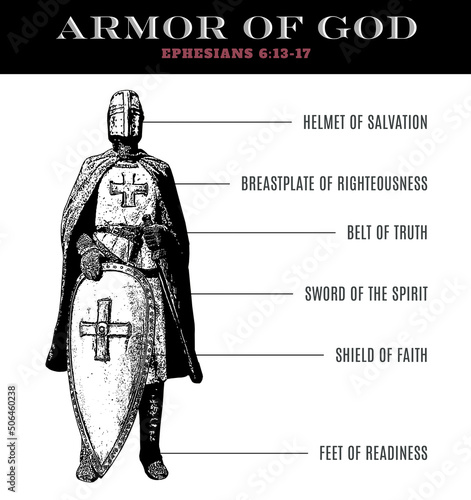 Fototapete Full Armor of God