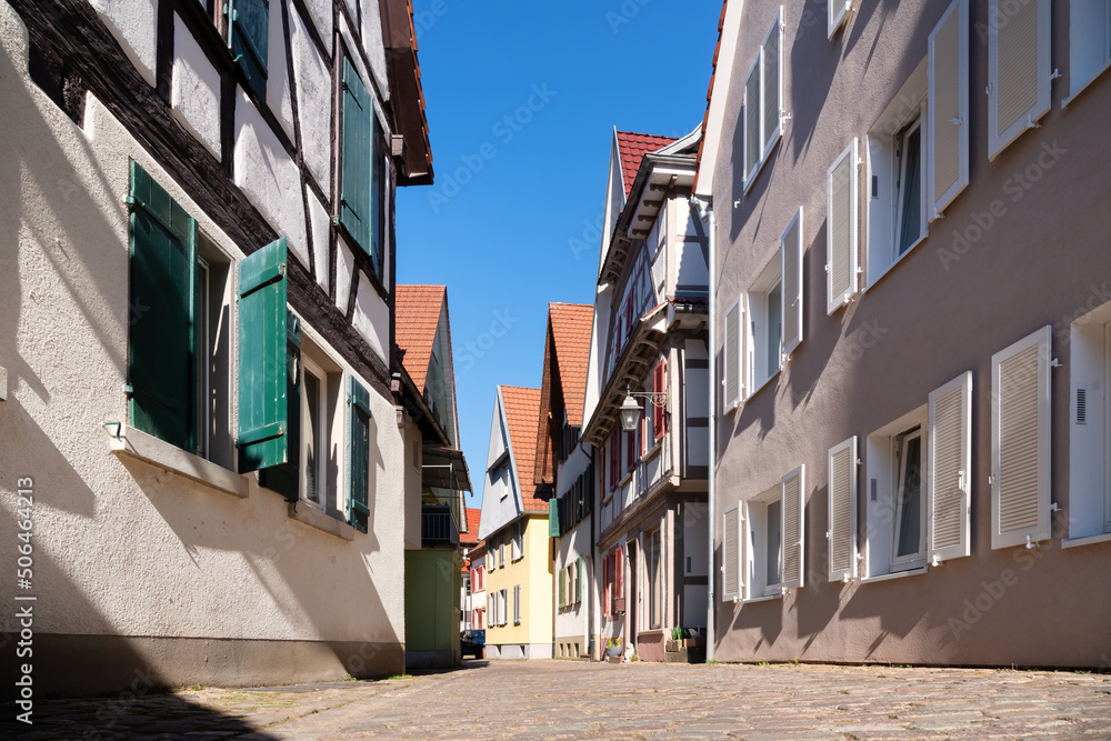 Cityscape of Haslach im Kinzigtal, Germany