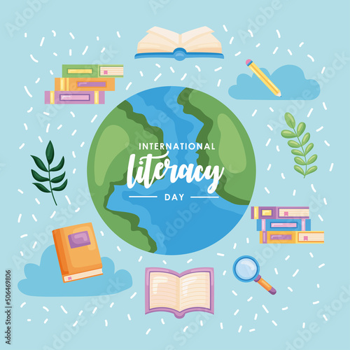 literacy day poster