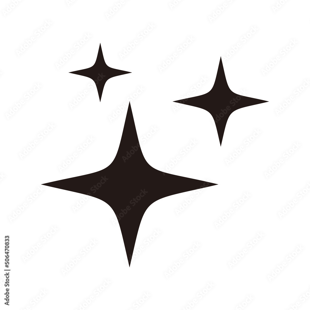 Sparkle icon. Stars icon vetor Sparkle icon. Stars icon vetor