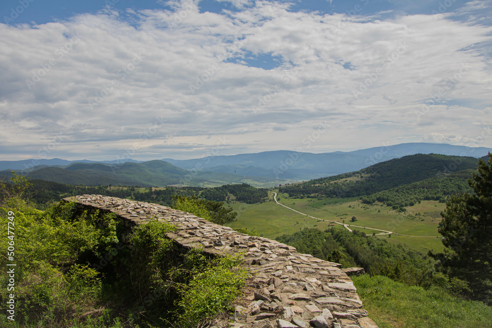 The Tsepina Fortress is situated a few kilometers north-west of the Rhodope village of Dorkovo. The fortress is one of the most often visited historical landmarks in this section of the Rhodope mounta