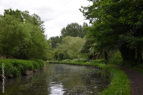 the tow path of the Staffordshire and Worcestershire canal near Stourton