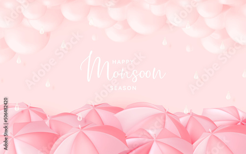 Cute umbrella for monsoon season