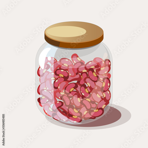 Jar of beans