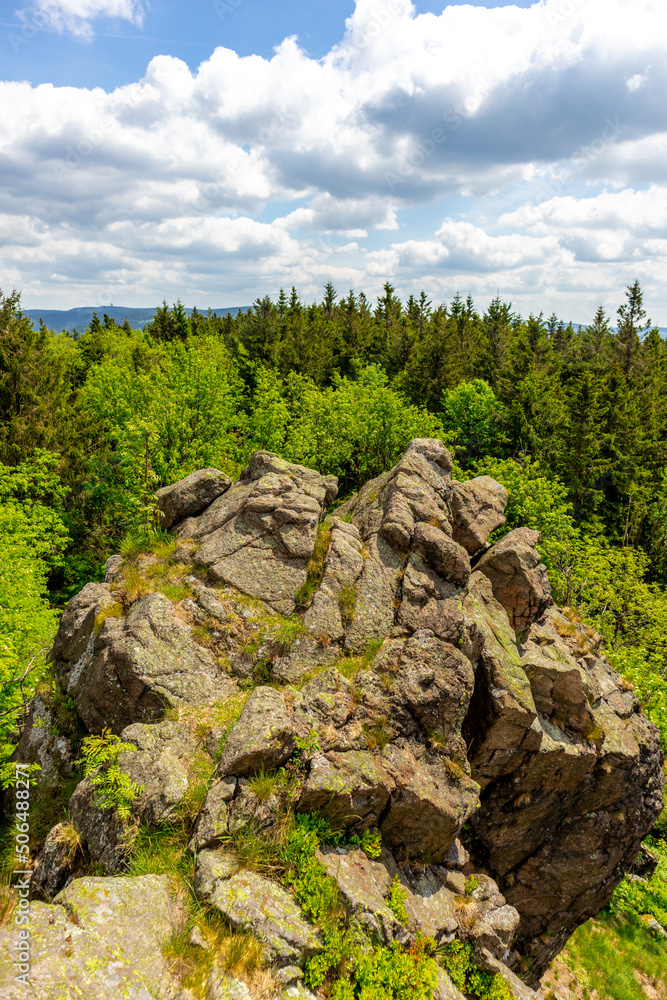 Wanderung zum Hochmoor bei Oberhof im Thüringer Wald - Thüringen - Deutschland Wanderung zum Hochmoor bei Oberhof im Thüringer Wald - Thüringen - Deutschland