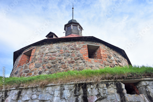 Korela fortress. Priozersk. Travel in Russia photo