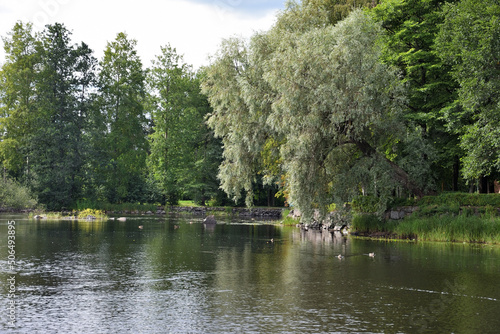 Vuoksa river at Karelia republic