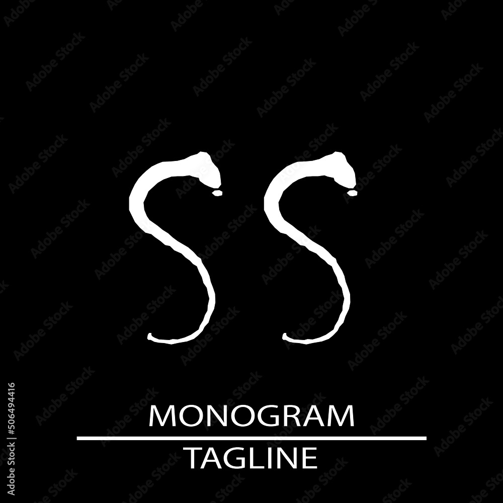 Fototapeta premium SS LOGO