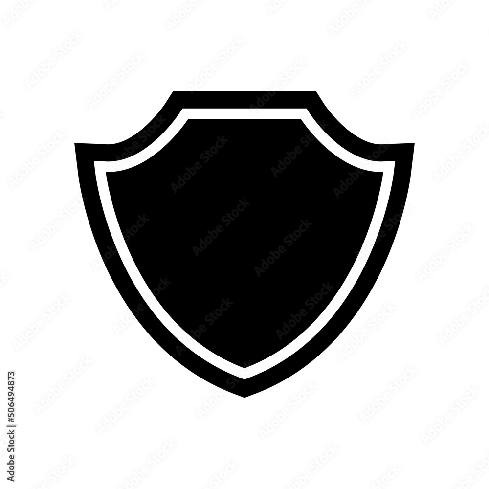Shield protection icon Shield protection icon