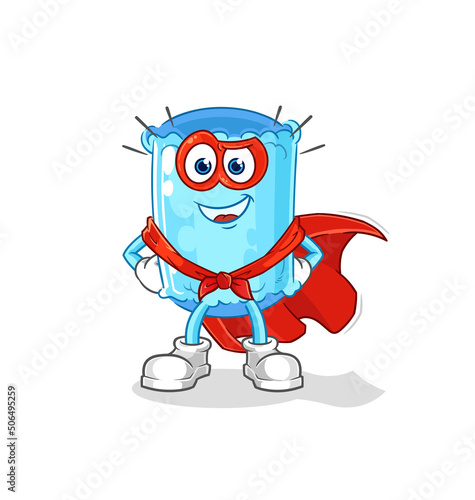 bolster pillow heroes vector. cartoon character