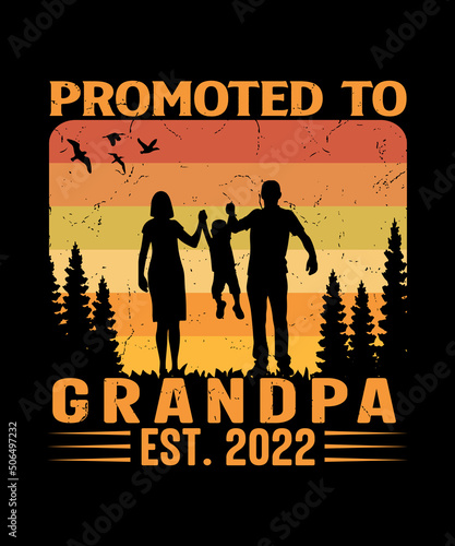 promoted to grandpa est.2022