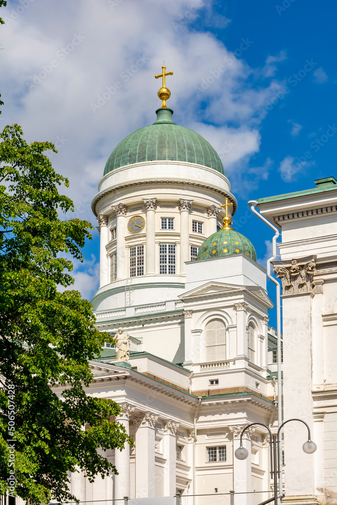 Helsinki Cathedral on Senate square, Finland